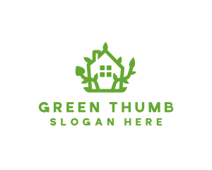 Eco Plant Home logo design