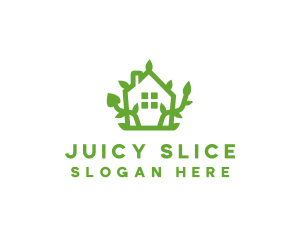 Eco Plant Home logo design