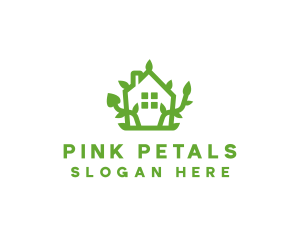 Eco Plant Home logo design