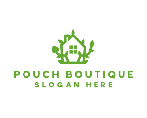 Eco Plant Home logo design