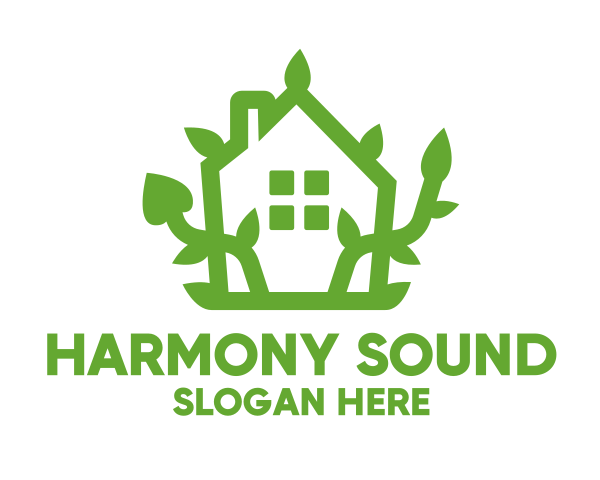 Green House logo example 4