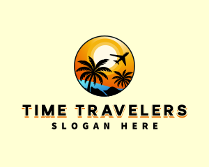 Summer Beach Travel logo design