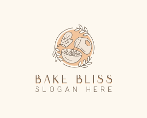 Confectionery Baking Mixer logo design