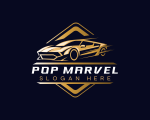 Sports Car Detailing logo design