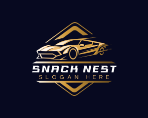 Sports Car Detailing logo design