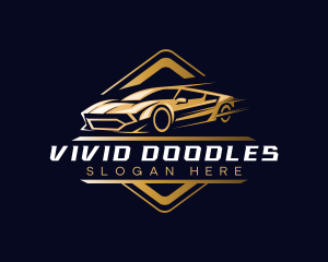 Sports Car Detailing logo design