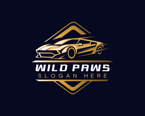 Sports Car Detailing logo design