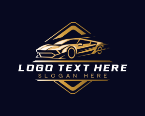 Car - Sports Car Detailing logo design
