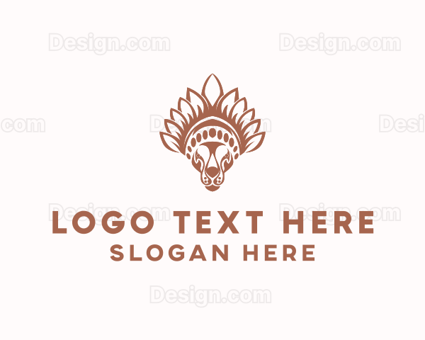 Tribal Tiger Head Logo