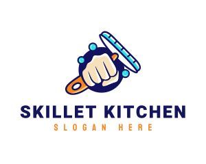 Hand Wiper Cleaner logo design