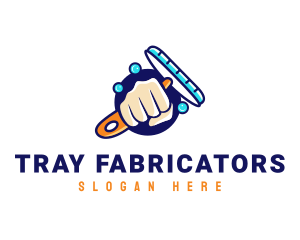 Hand Wiper Cleaner logo design