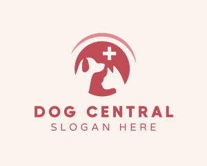 Medical Cat Dog Veterinary logo design