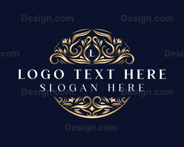 Luxury Floral Ornament Logo