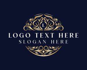 Luxury Floral Ornament logo