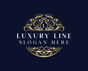 Luxury Floral Ornament logo design