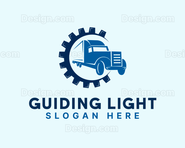 Gear Truck Forwarding Logo