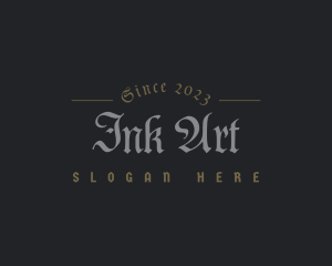 Medieval Calligraphy Business logo