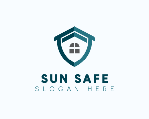 Safe House Shield logo design