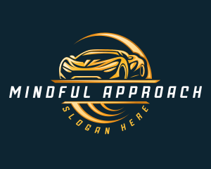 Detailing Sports Car logo design