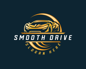 Detailing Sports Car logo design