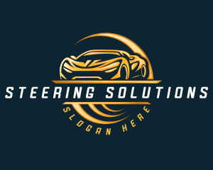 Detailing Sports Car logo design