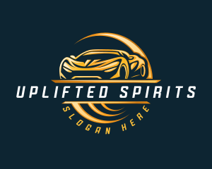 Detailing Sports Car logo design