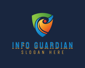 Software Cybersecurity Shield logo