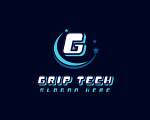 Cyberspace Digital Technology logo design