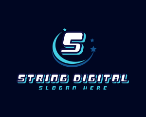 Cyberspace Digital Technology logo design