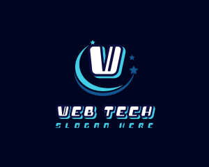 Cyberspace Digital Technology logo design