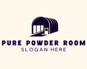 Dome Warehouse Storage logo design