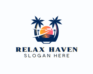 Beach Vacation Travel logo