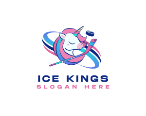 Hockey Team Unicorn logo