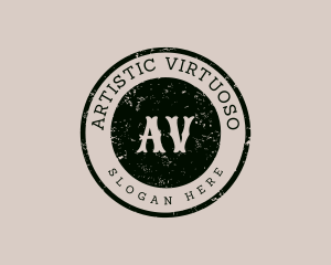 Rustic Retro Vintage logo design