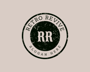 Rustic Retro Vintage logo design