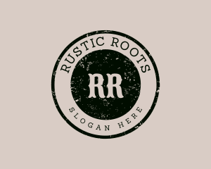 Rustic Retro Vintage logo design