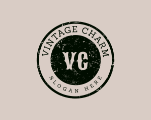 Rustic Retro Vintage logo design