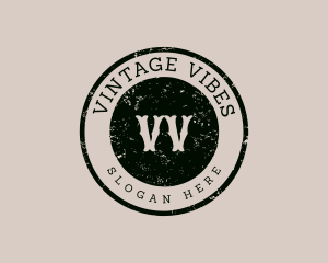 Rustic Retro Vintage logo design