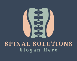 Spine Osteopathy Chiropractor logo design