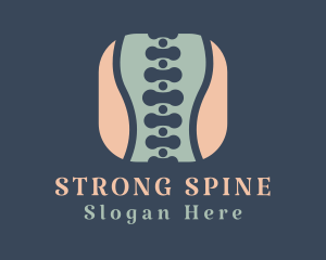 Spine Osteopathy Chiropractor logo design