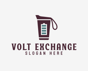 Tumbler Flask Battery logo