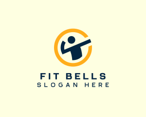 Human Fitness Workout logo design