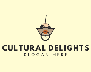 Cake Dessert Food Cart logo