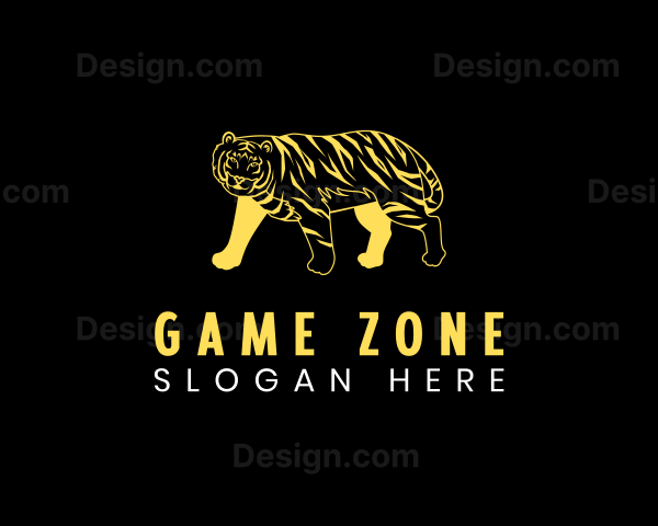 Wild Tiger Animal Logo