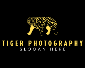 Wild Tiger Animal logo