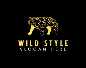 Wild Tiger Animal logo design