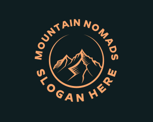 Mountain Peak Adventure logo design