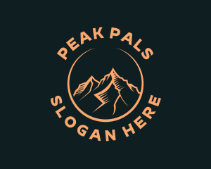 Mountain Peak Adventure logo design