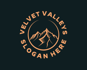 Mountain Peak Adventure logo design