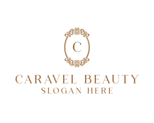 Floral Shield Spa logo design